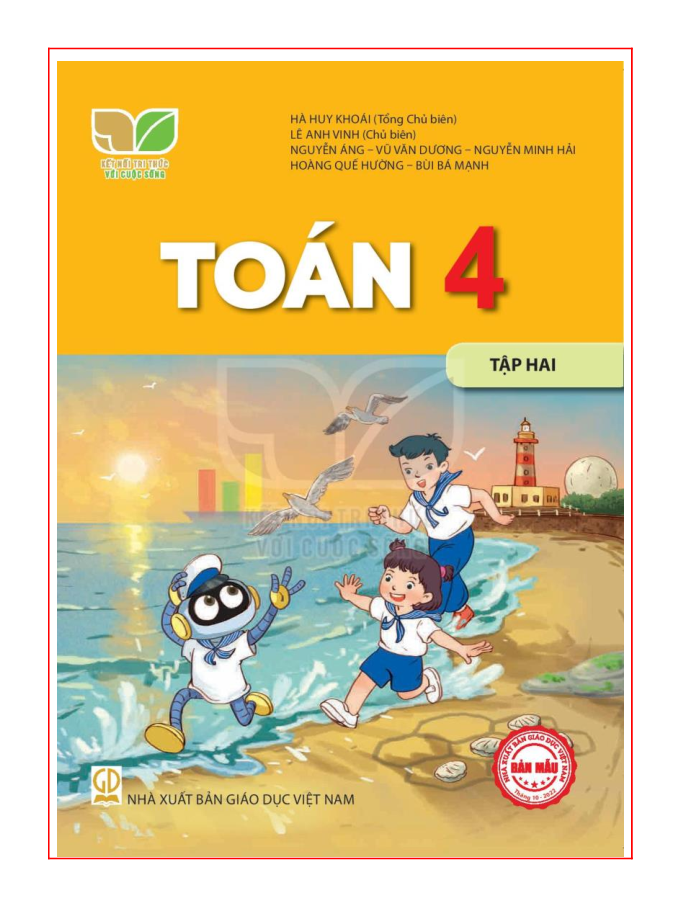 Sách giáo khoa Toán 4 - Kết nối tri thức với cuộc sống Tập 2